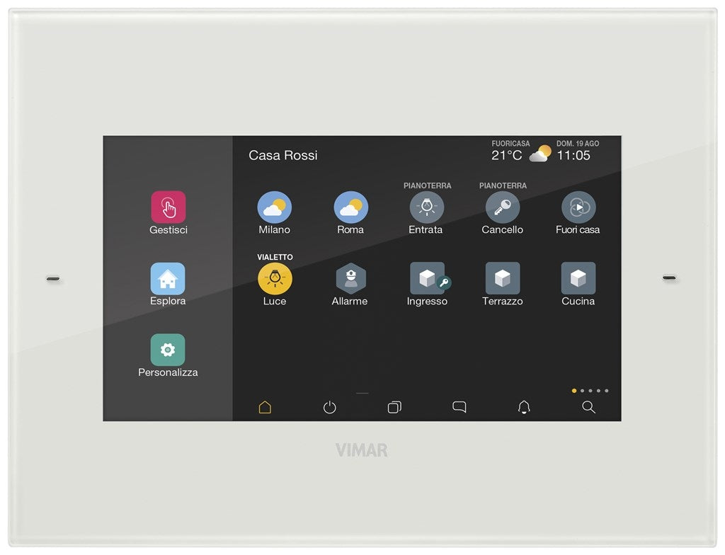 VIMAR 01422.B / IP7 POE WEISS DOMOTIK TOUCHSCREEN