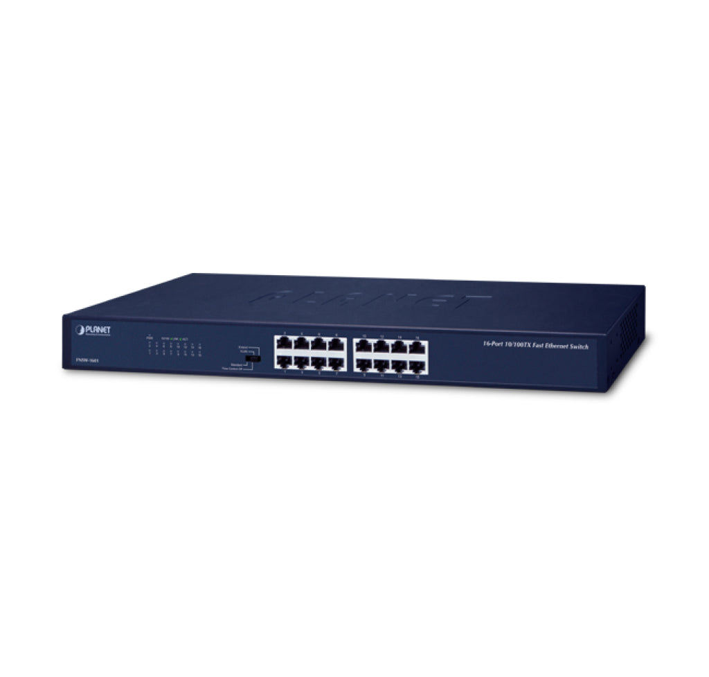QUBI 2032021 / FNSW-1601 SWITCH 16P 10/100MBPS