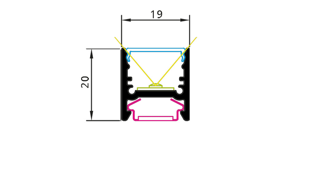 BRIL B933000U205 / U2-3000 SCHWARZ MAX.25W  ALUSCHIENE