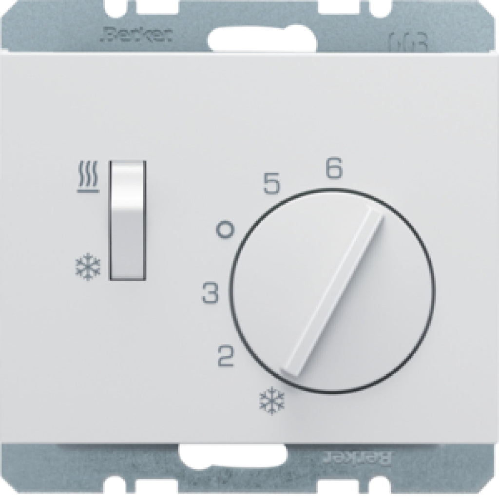 BERK 20297109 / K.1 POLARWEISS RAUMTHERMOSTAT+SCHALTER