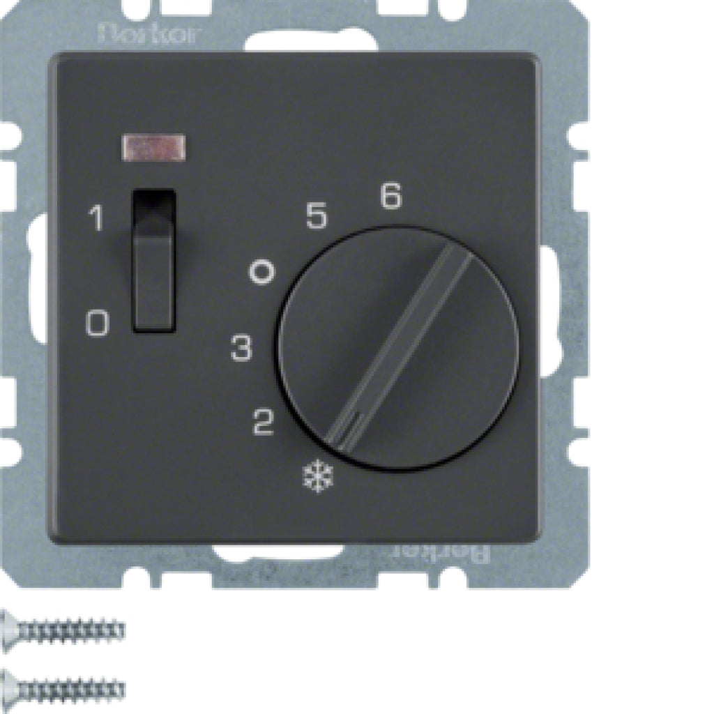 BERK 20306086 / Q.1 ANTHRAZIT RAUMTHERMOSTAT