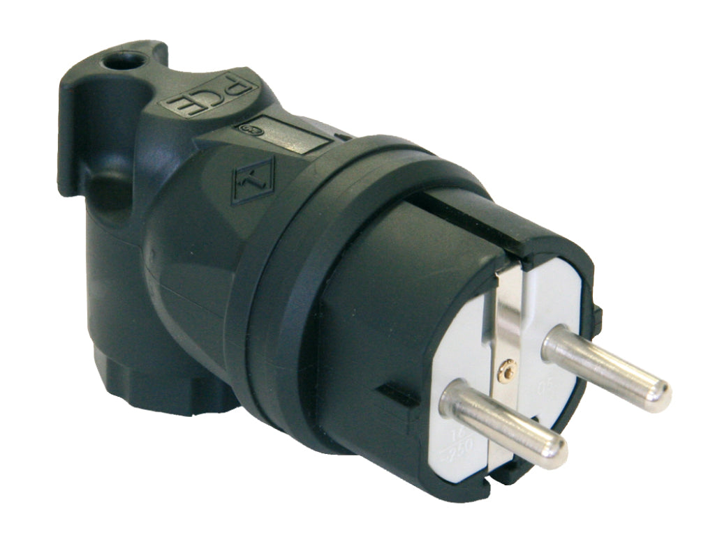 PCE 05812-S / SCHUKOSTECKER 90Â°