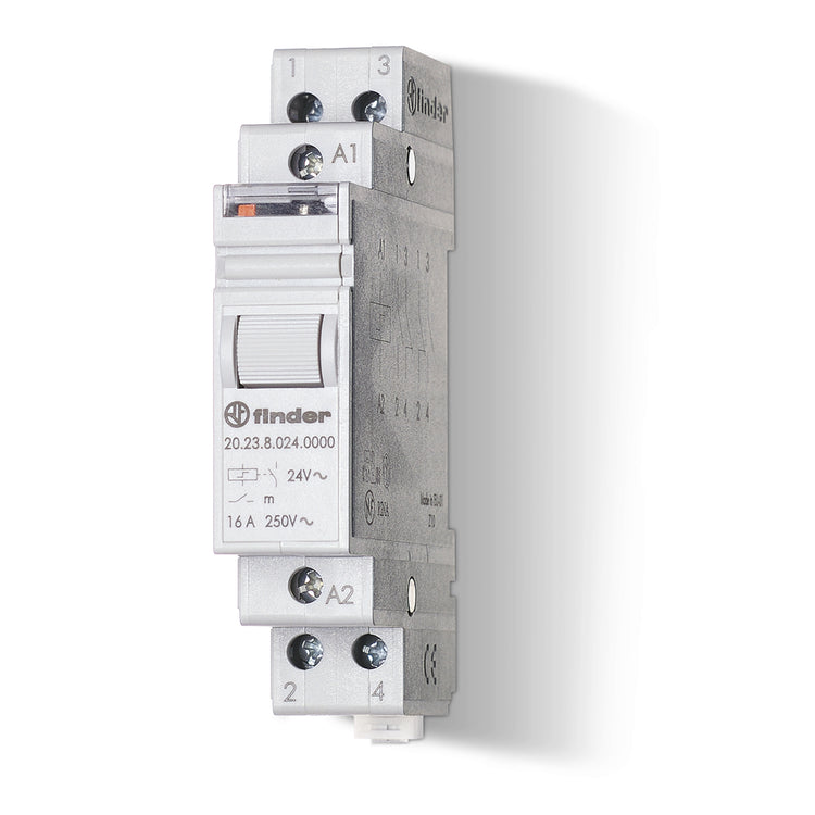 Télérupteur modulaire 1NO + 1NC 16A 230V AC Télérupteur modulaire 1NO + 1NC 16A 230V AC