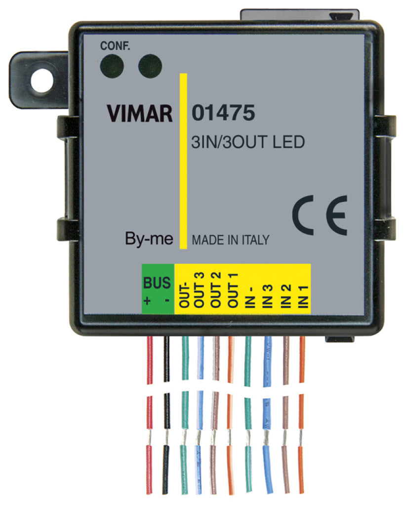 VIMA 01475 / HEIMAUTOMATION-MODUL 3IN/3OUT LED